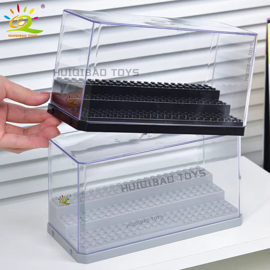 Urna antipolvo para minifiguras y figuras pequeñas
