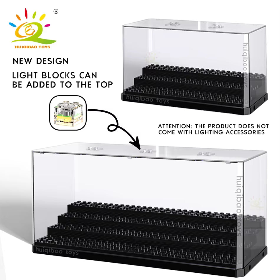 Urna antipolvo para minifiguras y figuras pequeñas