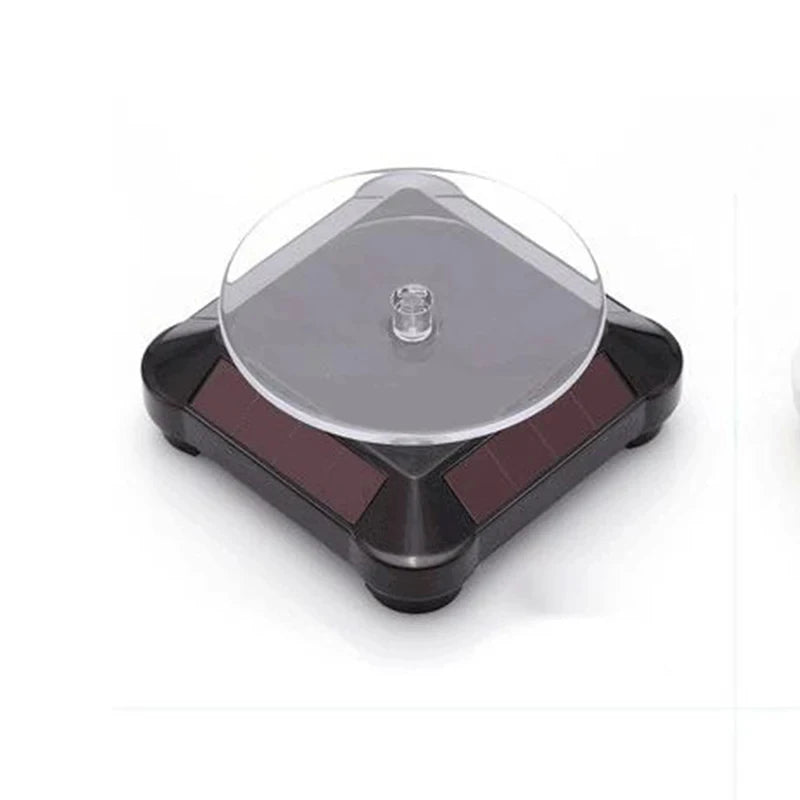 Peana giratoria 360° con luz, sin pilas ni cables