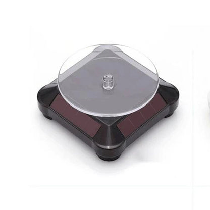 Peana giratoria 360° con luz, sin pilas ni cables