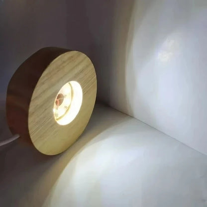 Base LED USB Para Lámparas De Acrílico Y Litofanías