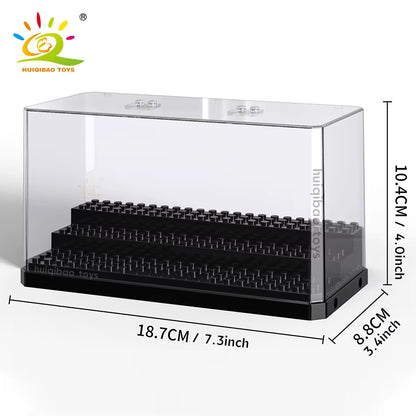 Urna antipolvo para minifiguras y figuras pequeñas