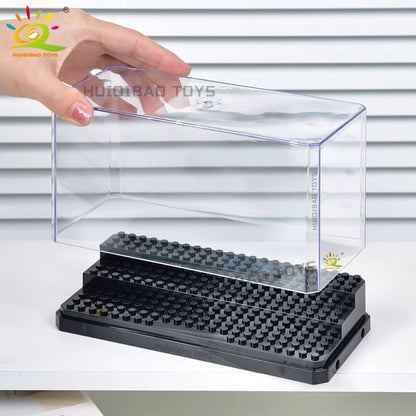Urna antipolvo para minifiguras y figuras pequeñas