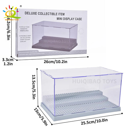 Urna antipolvo para minifiguras y figuras pequeñas
