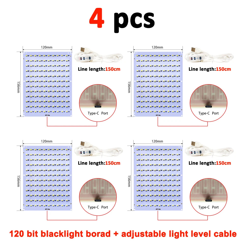 Panel LED a Color Para Litofanías CMYK Con Cable USB-C