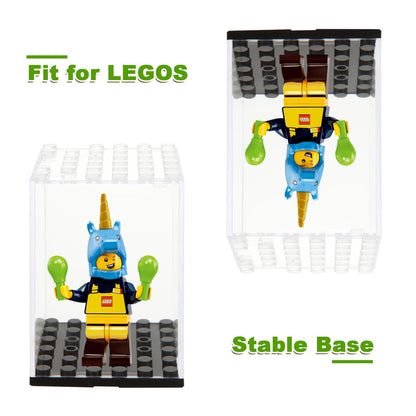 Urnas acrílicas apilables para minifiguras