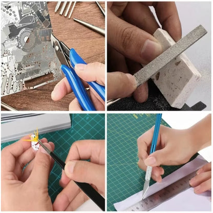 Set Básico De Herramientas De Modelismo Con Estuche