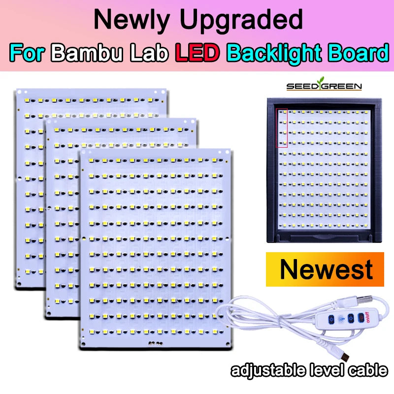 Panel LED a Color Para Litofanías CMYK Con Cable USB-C