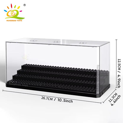 Urna antipolvo para minifiguras y figuras pequeñas