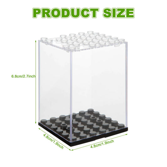 Urnas acrílicas apilables para minifiguras