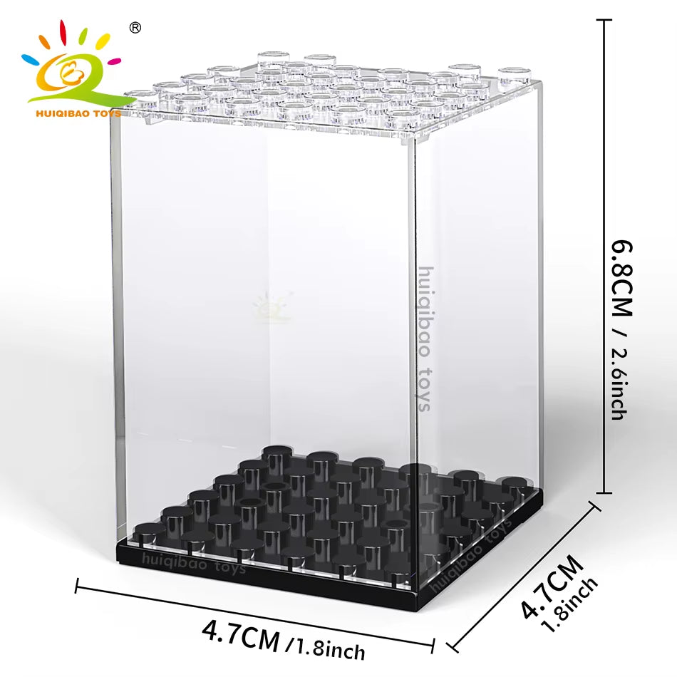 Urna antipolvo para minifiguras y figuras pequeñas
