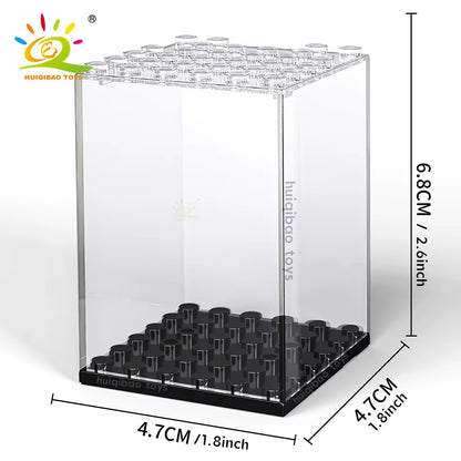 Urna antipolvo para minifiguras y figuras pequeñas