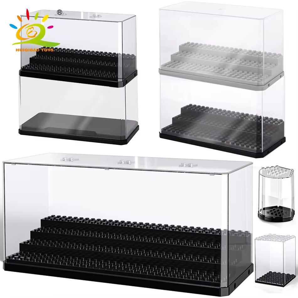 Urna antipolvo para minifiguras y figuras pequeñas